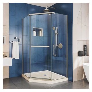 Prime Sliding Shower Enclosure, Base & Backwall Kit - Dreamline