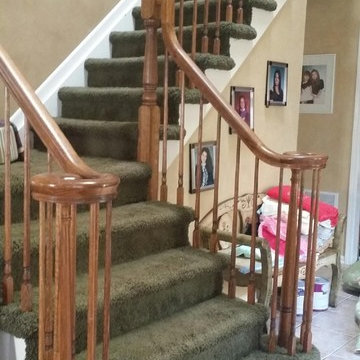 Judy's Entry Staircase Makeover