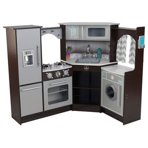 Kidkraft Uptown Kitchen In Natural Contemporary Kids Toys And