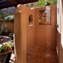 outdoor shower