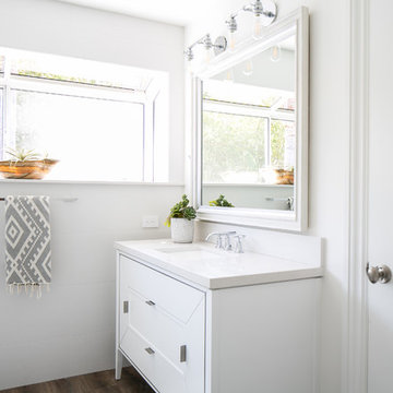 White Bathroom | Del Mar Inland Residence