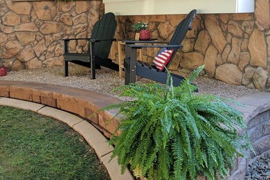 Inspiration for a craftsman shade landscaping in Denver.