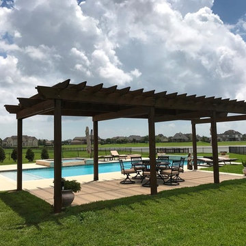 League City, TX, Shade Pergola