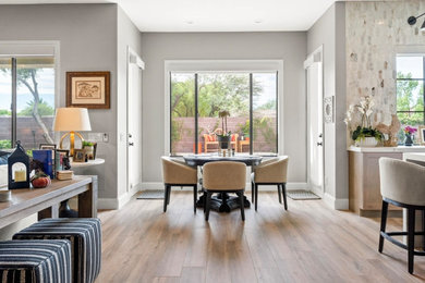 Inspiration for a dining room remodel in Las Vegas