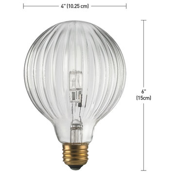 40W Designer Vintage Globo Halogen Light Bulb