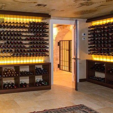 Old Meets New Wine Cellar