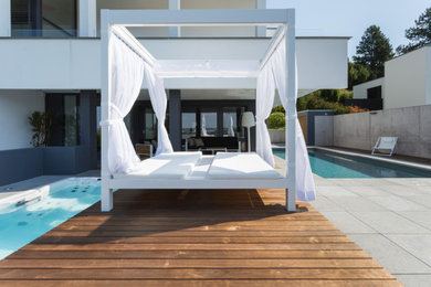 Moderne Terrasse in Stuttgart
