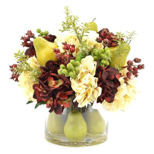 Hydrangea bouquet with Pears