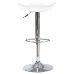 Contemporary Bar Stools And Counter Stools Fabia Adjustable Stool