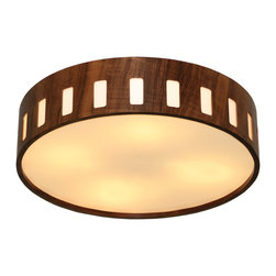 Lightology Collection - Cylindrical Cutout Ceiling Light Fixture by Lightology Collection | LC-AC-588-06 - Flush-mount Ceiling Lighting