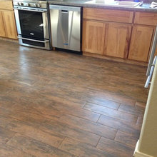 Hickory cabinets