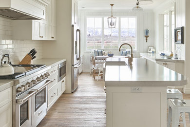 Inspiration for a cottage kitchen remodel in Other