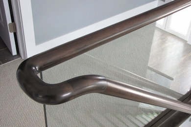 Example of a minimalist staircase design in Other
