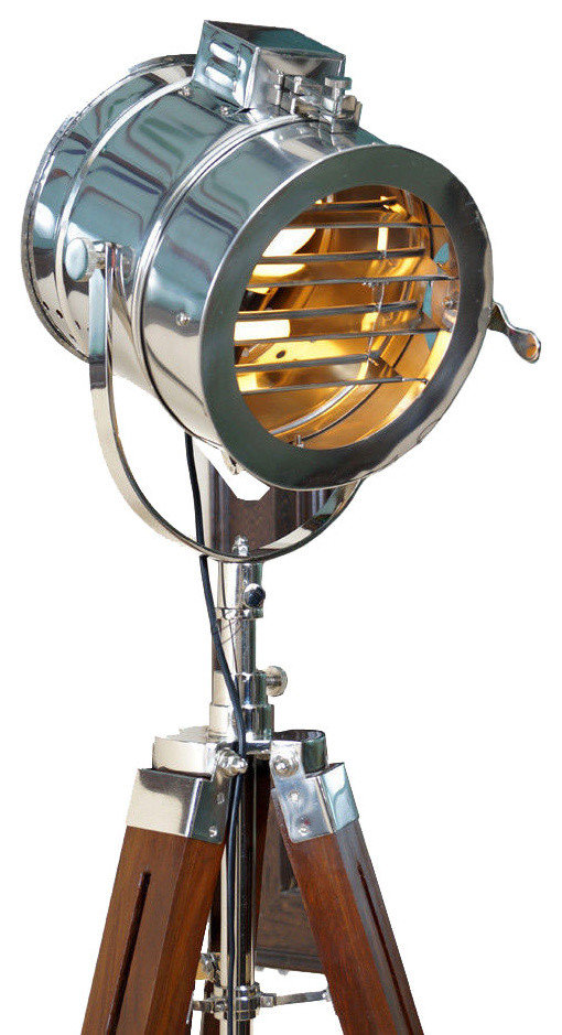 Avion Marine Signal Tripod Floor Lamp