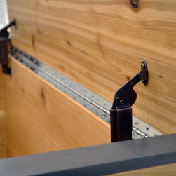 Modern Solid wood and metal toy box - Decorative Boxes