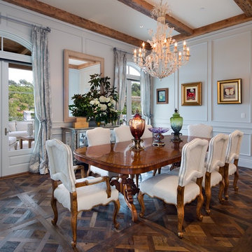 Luxury Dining Room Design in Rancho Santa Fe
