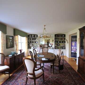 Luxury Dining Room Remodel | Built-In Storage & Lounge Seating