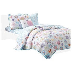Lullaby Bedding Space Printed Comforter Set - Contemporary - Kids 