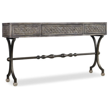 Hooker Furniture 638-85091 Ravenna 65"W Celtic Carved Living Room - Soft