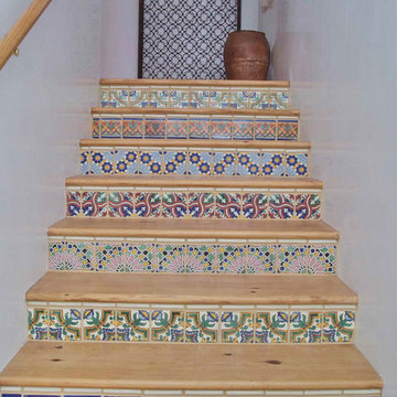 Mexican Tile Risers Santa Fe, NM