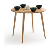 Стол круглый со столешницей из ясеня на 4 персоны Crueso LA REDOUTE INTERIEURS