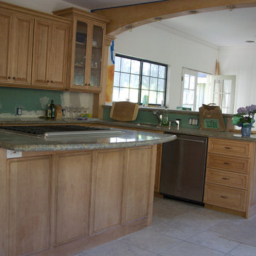 During Construction Tuscany Kitchen