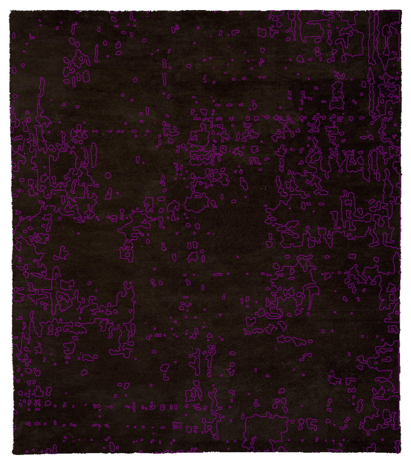 Neon Ego Wool Hand Tufted Rug, 12' Round - Contemporary - Area Rugs ...