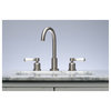 Kingston Brass FSC892.DPL Paris 1.2 GPM Widespread Bathroom - Matte Black