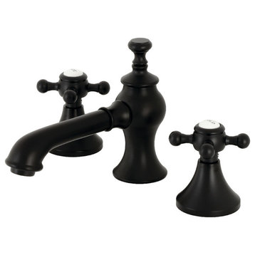 KC7060BX English Country 8 in. Widespread Bathroom Faucet, Matte Black