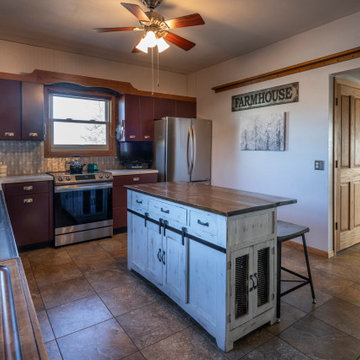 Refined Rustic Kitchen