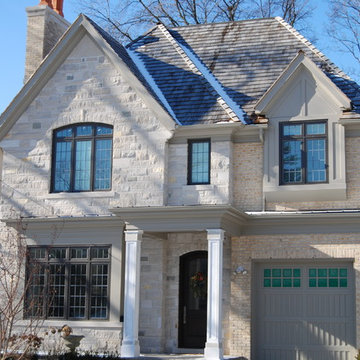 Exterior trim on various styles of homes
