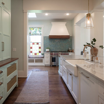 Robin’s Egg Designer Kitchen