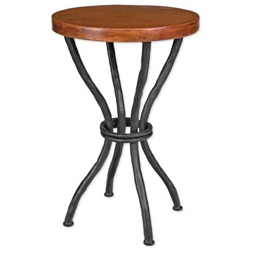 Woodland Accent Table With 18" Round Top