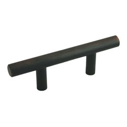 Cosmas - Cosmas 305-2.5ORB Oil Rubbed Bronze 2-1/2&rdquo; CTC (64mm) Euro Bar Pull [10-PACK] - Cabinet And Drawer Handle Pulls