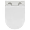Calice Wall-Hung Round Toilet Bowl, Glossy White
