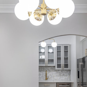 Transitional Kitchen Project in Old Town Alexandria, VA