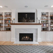 Living Room Built In Wall