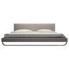 Chelsea Cal King Bed, Castle Gray Eco Leather