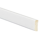 Inteplast Building Products - Polystyrene Screen Trim Moulding, Set of 5, 1/4"x3/4"x96 ", Crystal White - Inteplast Crystal White Mouldings are the ideal way for you to add style and beauty to your home. Our mouldings are lightweight and come prefinished making them an easy weekend project. Inteplast Crystal White Mouldings come in a wide variety of profiles that give you the appearance of expensive, hand-finished moulding giving you the perfect accent for your room.