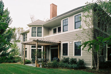 Design ideas for an arts and crafts exterior in Boston.