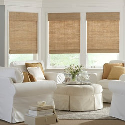 Horizons Natural Woven Shades - Window Treatments