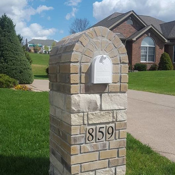Stone and Brick Mailbox @ Whitmoor Golf course ( # 2 )