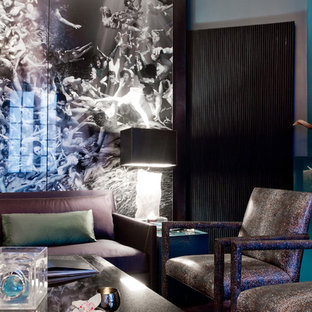 Eclectic home design photo in New York