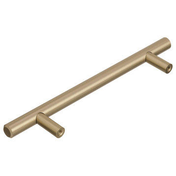 Amerock Bar Pull Collection Cabinet Pull, Golden Champagne, 5-1/16" Center-to-Center