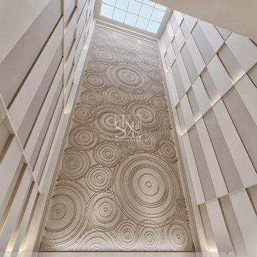 Circular Stone Wall Design for a Unique Accent