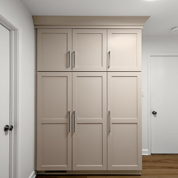 Showplace EVO Frameless Kitchen & Mudroom Pantries in Lancaster Light Mocha