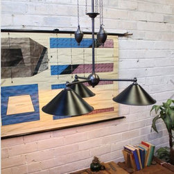 Vintage Enamel Pendant Lights - Pendant Lighting