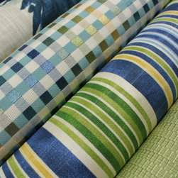 Blue, Green, and Neutral Inspiration - Fabric