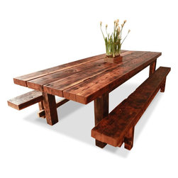 IPSWICH RANGE RUSTIC TABLE - Dining Tables