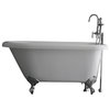 Hotel Collection Classic Clawfoot Bathtub/Faucet Set